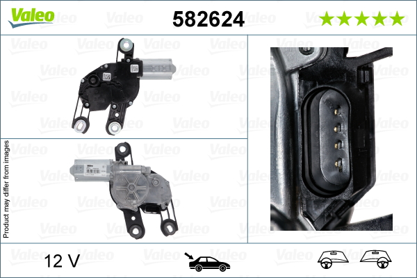 Motor stieračov VALEO